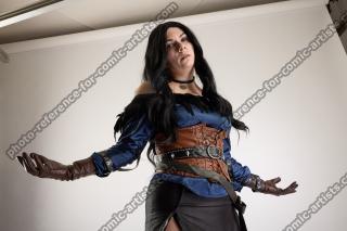 Moira Cosplay Yennefer Magic Standing Pose 